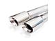 Stainless Works Redline Series Dual Exhaust System; Performance Connect; Same Side Exit (19-24 6.2L Silverado 1500)