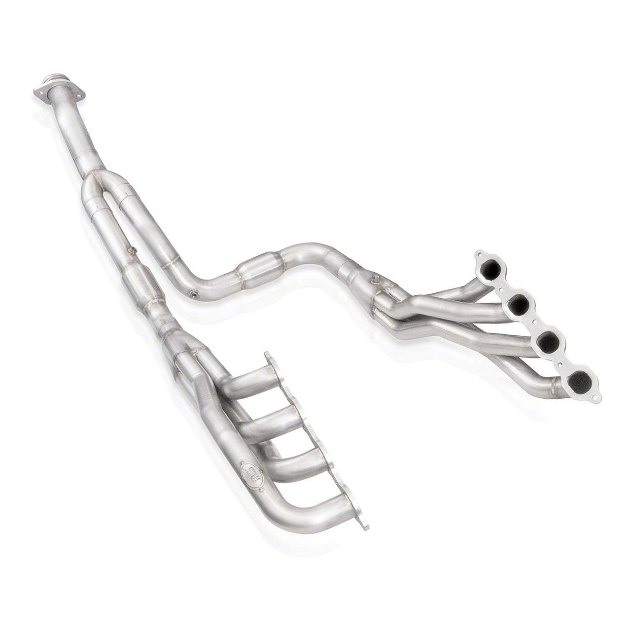 Stainless Works Silverado 3500 2-Inch Catted Long Tube