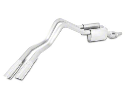Stainless Works S-Tube Turbo Dual Exhaust System; Factory Connect; Same Side Exit (10-14 6.2L F-150 Raptor)