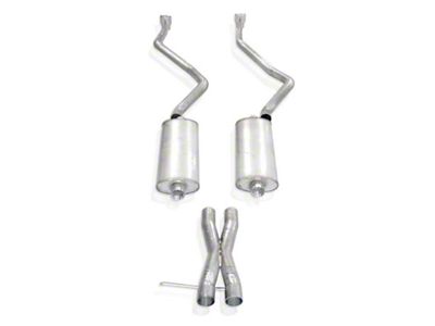 Stainless Works Turbo Chambered Dual Exhaust System with Polished Tips; Performance Connect; Rear Exit (07-14 5.3L Tahoe w/ Long Tube Headers)