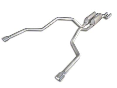 Stainless Works Turbo Chambered Dual Exhaust System; Performance Connect; Rear Exit (04-08 5.4L F-150)