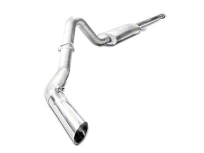 Stainless Works Turbo Chambered Single Exhaust System; Factory Connect; Side Exit (15-20 2.7L EcoBoost F-150)