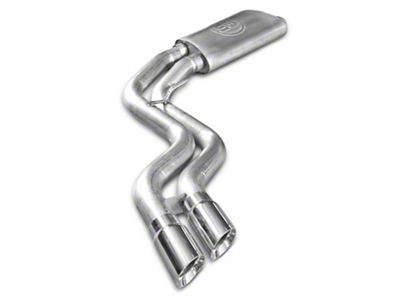 Stainless Works Resonator Dual Exhaust System; Performance Connect; Middle Side Exit (15-20 5.0L F-150)