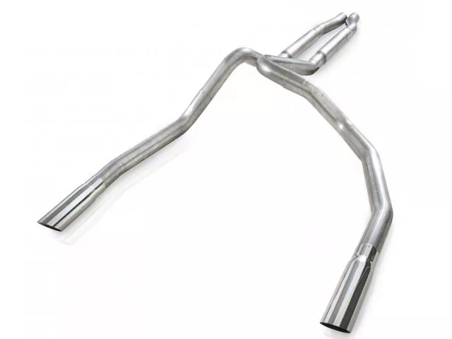 Stainless Works True Dual Smooth Tube Dual Exhaust System; Performance Connect; Rear Exit (11-14 5.0L F-150)