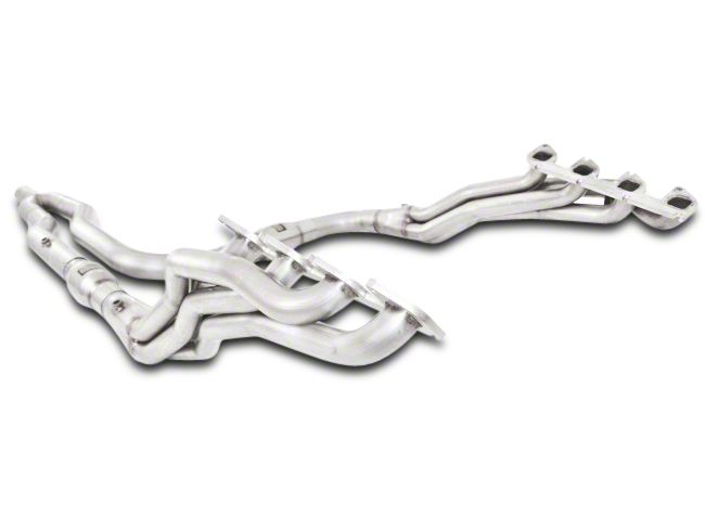 yu.to...⑅◡̈* Stainless Power F-150 1-7/8 in. Headers w/ Catted Y-Pipe