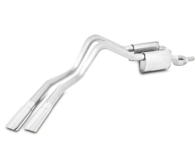 Stainless Works Turbo Chambered Dual Exhaust System; Factory Connect; Same Side Exit (10-14 6.2L F-150 Raptor)