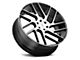 Status Juggernaut Gloss Black with Machined 6-Lug Wheel; 22x9.5; 15mm Offset (07-14 Tahoe)