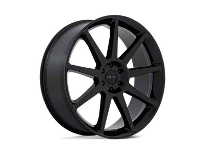 Status Mammoth Gloss Black 6-Lug Wheel; 26x10; 30mm Offset (15-20 F-150)