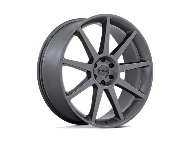 Status Mammoth Matte Anthracite 6-Lug Wheel; 26x10; 30mm Offset (15-20 F-150)