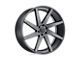 Status Brute Carbon Graphite 6-Lug Wheel; 24x9.5; 15mm Offset (99-06 Sierra 1500)