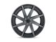 Status Brute Carbon Graphite 6-Lug Wheel; 24x9.5; 15mm Offset (99-06 Sierra 1500)