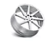 Status Brute Silver with Brushed Machined Face 6-Lug Wheel; 26x10; 15mm Offset (99-06 Sierra 1500)