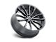 Status Mastadon Carbon Graphite 5-Lug Wheel; 22x9.5; 30mm Offset (87-90 Dakota)