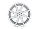 Status Brute Silver with Brushed Machined Face 6-Lug Wheel; 26x10; 30mm Offset (21-24 F-150)