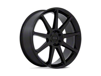 Status Mammoth Gloss Black 6-Lug Wheel; 24x10; 30mm Offset (19-25 RAM 1500)