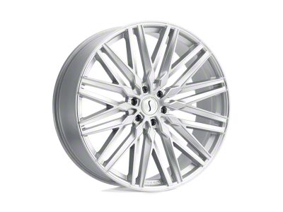 Status Adamas Silver with Mirror Cut Face 6-Lug Wheel; 20x9; 15mm Offset (19-23 Ranger)