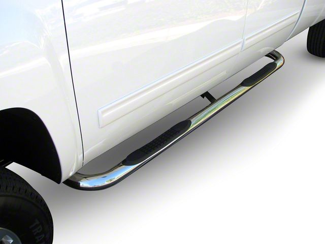3-Inch Blackout Series Side Step Bars; Body Mount (99-13 Sierra 1500 Regular Cab, Extended Cab)