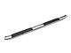 4X Series 4-Inch Oval Side Step Bars; Stainless Steel (19-24 RAM 1500 Crew Cab)