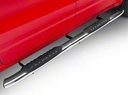 5-Inch Premium Oval Side Step Bars; Stainless Steel (19-26 RAM 1500 Crew Cab)
