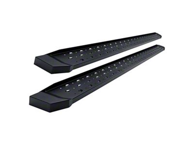 STX600 Running Boards; Black (17-24 F-350 Super Duty SuperCab)