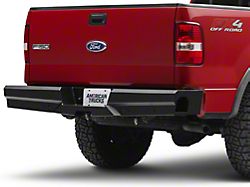 Elevation Rear Bumper; Fine Textured Black (06-14 F-150)