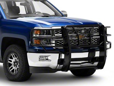 HD Grille Guard; Black (14-18 Silverado 1500)