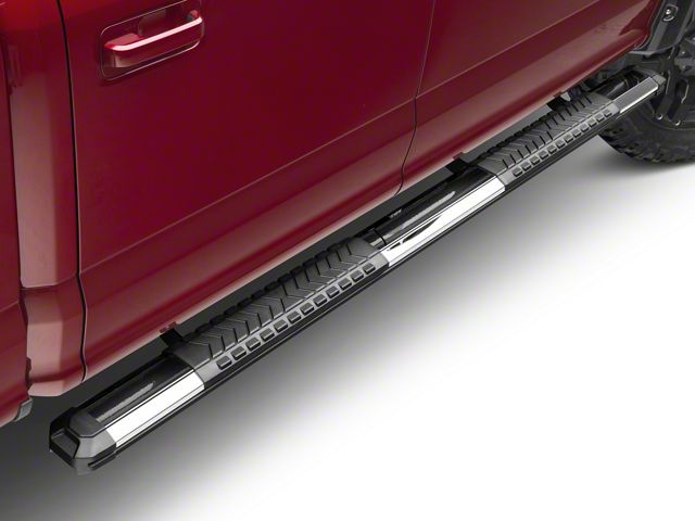 STX400 Running Boards; Stainless Steel (15-23 F-150 SuperCab, SuperCrew)