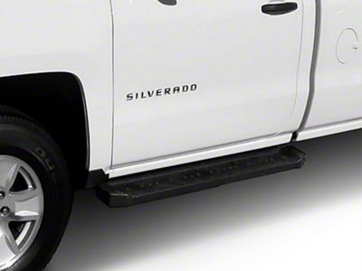 STX600 Running Boards; Black (14-18 Silverado 1500)