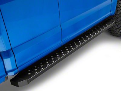 STX600 Running Boards; Black (15-23 F-150)