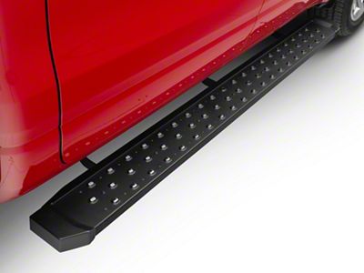 STX600 Running Boards; Black (19-25 RAM 1500 Crew Cab)