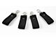 Steinjager Zipper Pull/Key Chain Fob; Black; 4-Pack