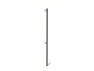 Steinjager 5-Foot Flag Pole Kit; Black (Universal; Some Adaptation May Be Required)