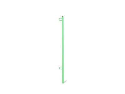 Steinjager 3.80-Foot Flag Pole Kit; Neon Green (Universal; Some Adaptation May Be Required)