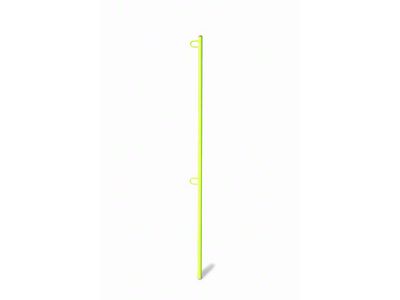 Steinjager 5-Foot Flag Pole Kit; Gecko Green (Universal; Some Adaptation May Be Required)