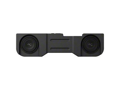 Stinger Electronics Underseat Dual 10-Inch Subwoofer Enclousure (15-19 Sierra 2500 HD Crew Cab)