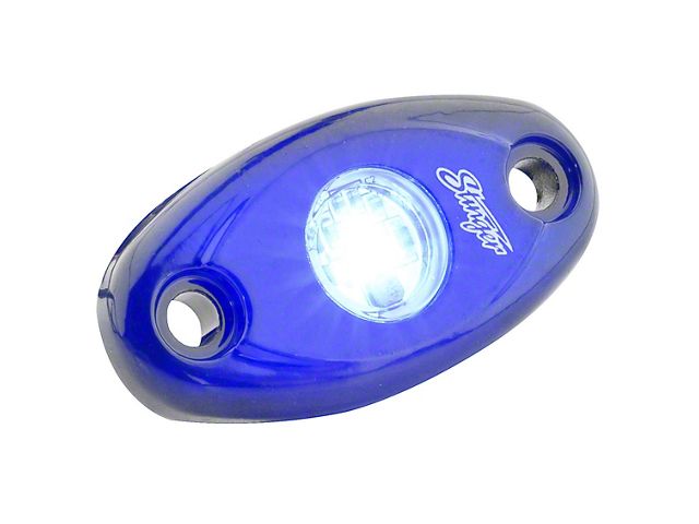 Stinger Off-Road LED Rock Lights; Bright Blue (Universal; Some Adaptation May Be Required)