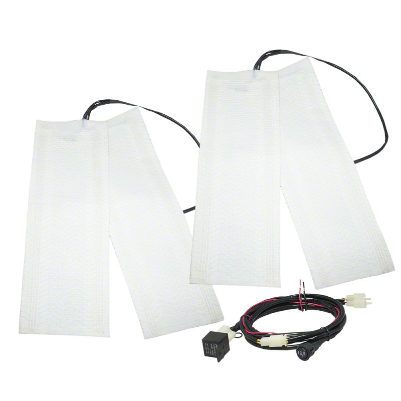 Stinger Off-Road Split Dual Temp Carbon Fiber Seat Heater Kit (Universal; Some Adaptation May Be Required)