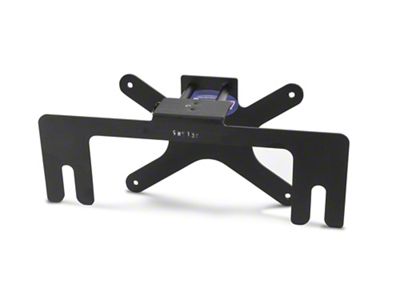 Sto N Sho Detachable Front License Plate Bracket for Off-Road Winch Bumpers (Universal; Some Adaptation May Be Required)