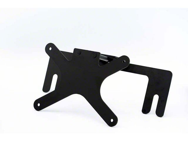 Sto N Sho Detachable Front License Plate Bracket for Off-Road Winch Bumpers (Universal; Some Adaptation May Be Required)