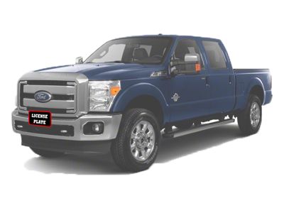 Sto N Sho Detachable Front License Plate Bracket (2014 F-250 Super Duty)