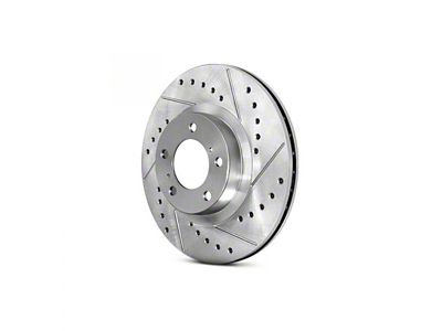 StopTech Sport Drilled and Slotted 5-Lug Rotor; Front Driver Side (05-11 Dakota)
