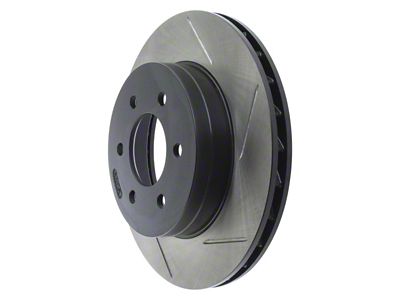 StopTech Sport Slotted 6-Lug Rotor; Front Driver Side (97-02 Dakota)
