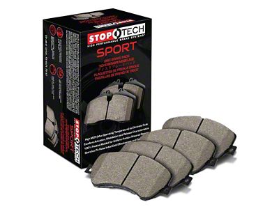 StopTech Sport Ultra-Premium Composite Brake Pads; Front Pair (00-02 Dakota)