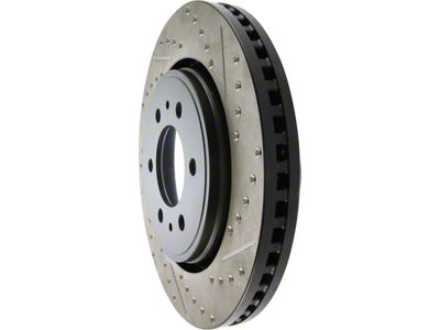 StopTech Sport Drilled and Slotted 6-Lug Rotor; Front (10-20 F-150)