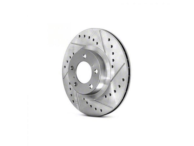 StopTech Sport Drilled and Slotted 6-Lug Rotor; Front Passenger Side (2009 F-150)