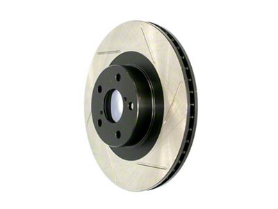 StopTech Sport Slotted 5-Lug Rotor; Front Passenger Side (97-Early 00 2WD F-150 w/ 4-Wheel ABS)