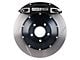StopTech ST-40 Performance Slotted 2-Piece 5-Lug Front Big Brake Kit; Black Calipers (99-03 4WD F-150)