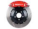 StopTech ST-40 Performance Slotted 2-Piece 5-Lug Front Big Brake Kit; Red Calipers (99-03 4WD F-150)