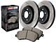 StopTech Street Axle Slotted 6-Lug Brake Rotor and Pad Kit; Front (10-20 F-150)