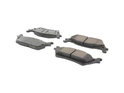 StopTech Street Select Semi-Metallic and Ceramic Brake Pads; Rear Pair (12-14 2WD/4WD F-150; 15-20 F-150 w/ Manual Parking Brake)